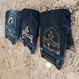 3 pair jeans size 25